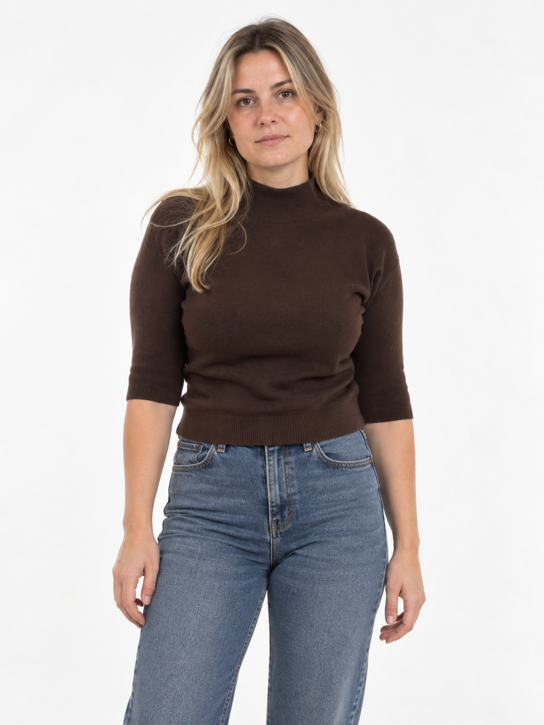 Maglioncino Collo Alto Slim