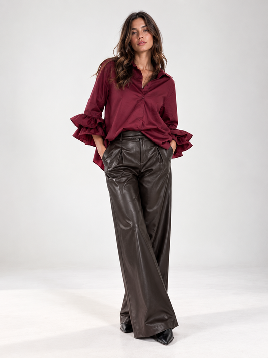 Camicia Ruffle
